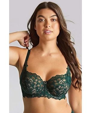 Panache Allure Full Cup Wired Bra - Green