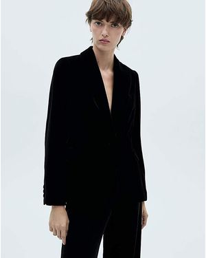 Mango Blazer Combi - Black