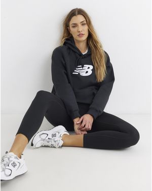 New Balance Sport Fleece Logo Hoodie - Blue