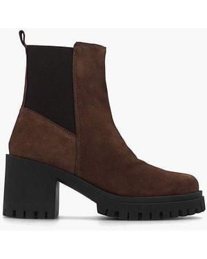 Daniel Footwear Daniel Luxor Suede Chelsea Boots - Brown