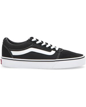 Vans Trainers Leather, Textile Fibres - Black