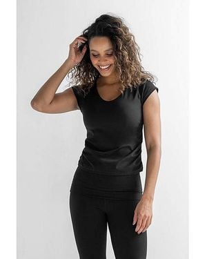 Pour Moi Non-Wired Support T-Shirt - Black