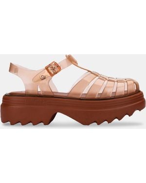 Melissa Melissa Jelly Fisherman Platform - Brown