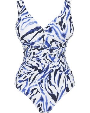 MAGISCULPT Illusion Swimsuit - Blue