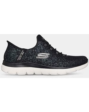 Skechers Slip-Ins Summits Trainers - Black