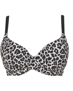 Figleaves Figleaves Tailor Underwired Bikini Top - Black