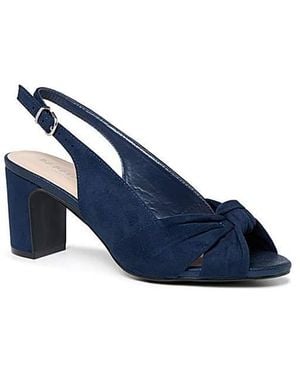 Paradox London Noreen Wide Fit Sandals - Blue