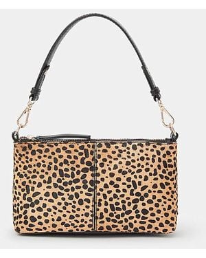 Accessorize Leather Crossbody Handbag - White