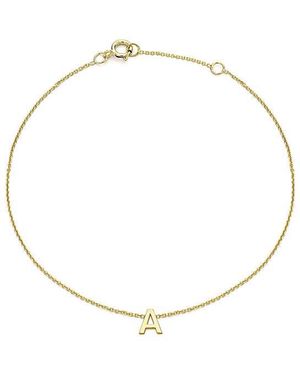 iJewel 9 Carat-Z Initial Bracelet - Metallic