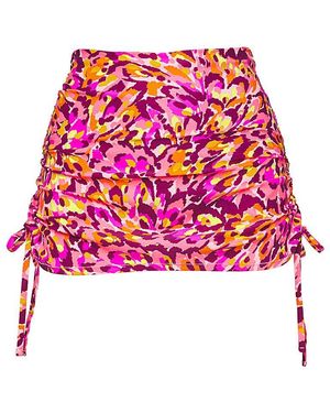 Figleaves Cancun Bikini Skirt - Red