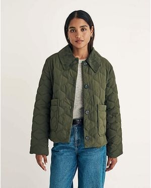 Nobody's Child Quilted Jacket - Green