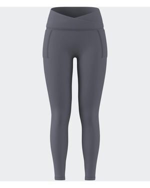 adidas 3 Stripes Crossover Legging - Blue