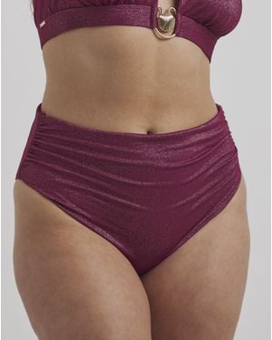 Figleaves Cancun Bikini Bottoms - Purple