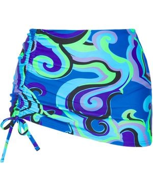Simply Be Mix And Match Skort With Built - Blue