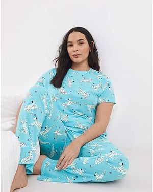 Pretty Secrets Value Dog Pyjama Set - Blue