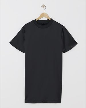 Simply Be Satin Dress - Black