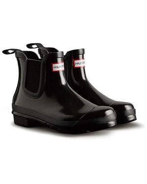 HUNTER Original Chelsea Gloss - Black