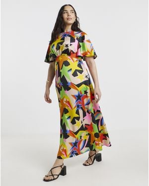 Twisted Wunder Ziggy Star Maxi Dress - Multicolour