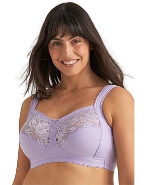 Miss Mary Of Sweden Miss Mary Lovely Lace Bra - Purple