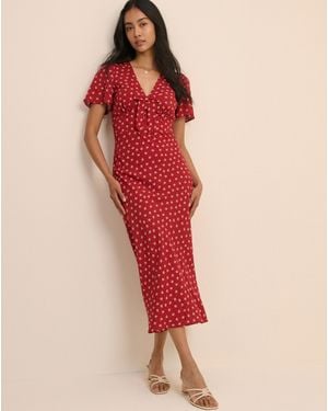 Nobody's Child Nobodys Child Faith Midi Dress - Red
