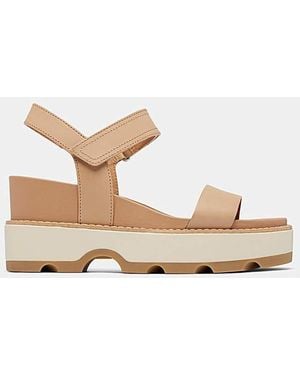 Sorel Joanie Iv Wedge Sandals - Natural