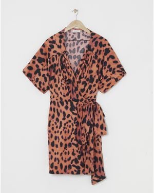 Dancing Leopard Kansas Mini Dress - Red