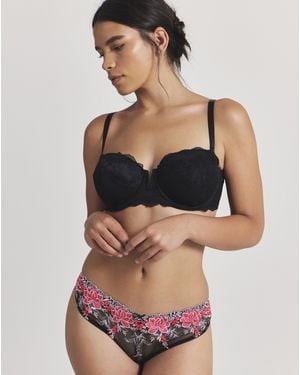 Figleaves Floral V Brazilian - Red