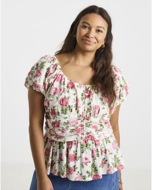 Simply Be Blouse - White