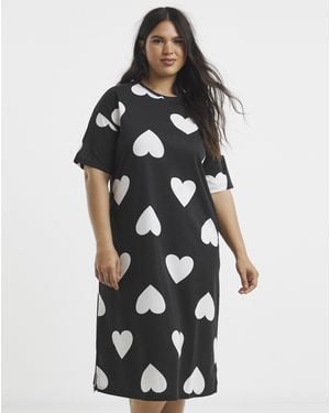 Simply Be Value Midi Nightie - White
