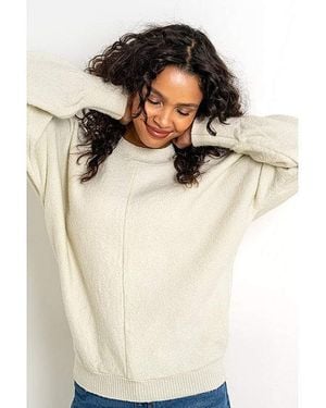 Pour Moi Batwing Knit Jumper - Natural