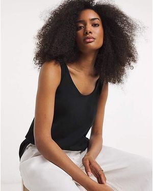 Simply Be Slouch Vest - Black