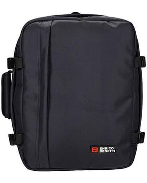Enrico Benetti Innsbruck Laptop Rucksack - Blue
