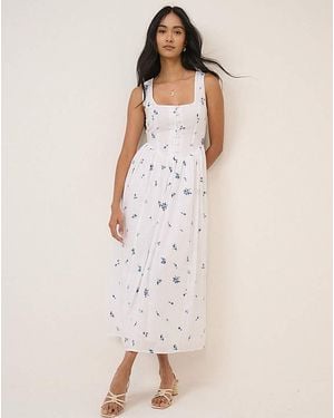 Nobody's Child Nc Cora Midi Dress - Natural