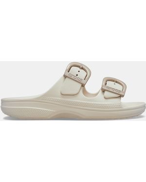Crocs™ Saturday Buckle Sandal - White