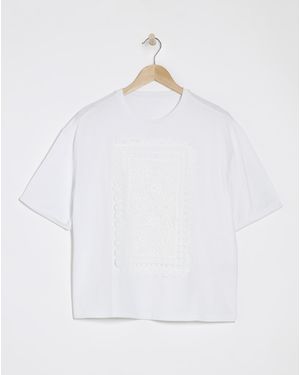 Native Youth Panel T-Shirt - White