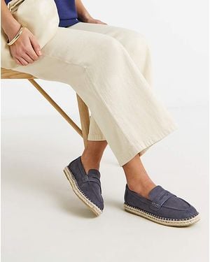 JD Williams Espadrille Loaders Ex Wide - White