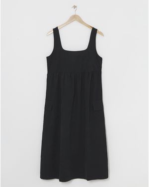 Simply Be Cargo Utility Midi Dress - Black