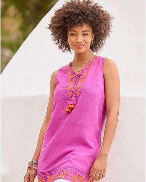 Joe Browns Boho Beauty Tunic Top - Pink