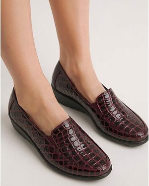 Cushion Walk Twin Gusset Loafer Eee Fit - Brown