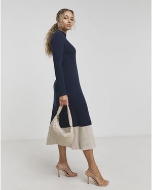 Tommy Hilfiger Colourblock Dress - Blue