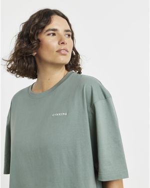 Gym King 365 Boyfriend T-Shirt - Blue