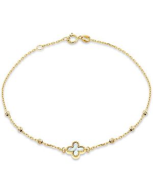 iJewel 9Ct Mother Of Pearl Bracelet - Metallic