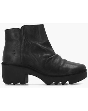 Fly London Tulp Ankle Boots - Black