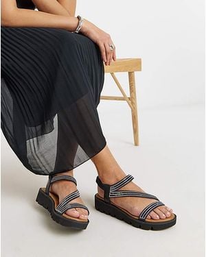 Heavenly Feet Fresco Ex Wide Fit - Black