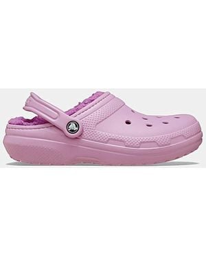 Crocs™ Fleece Lined Classic Clog D Fit - Purple