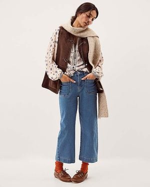 Monsoon Arlo Regular Crop Jeans - Blue