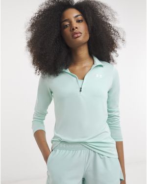 Under Armour Tech 1/2 Zip Twist Top - Green