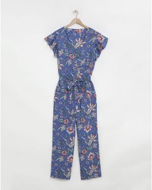 Joe Browns Frill Jumpsuit - Blue
