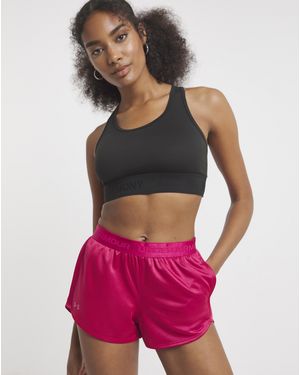 Under Armour Tech Play Up Shine Shorts - Red