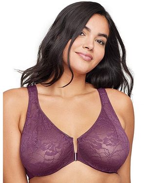 Glamorise 9246 Wonder Wire Bra - Purple